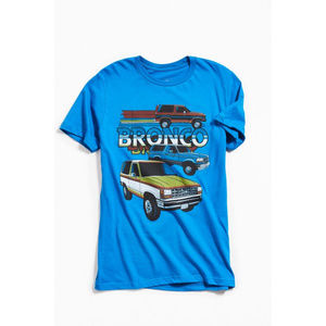 Urban Outfitters Blue Ford Bronco Graphic Tee